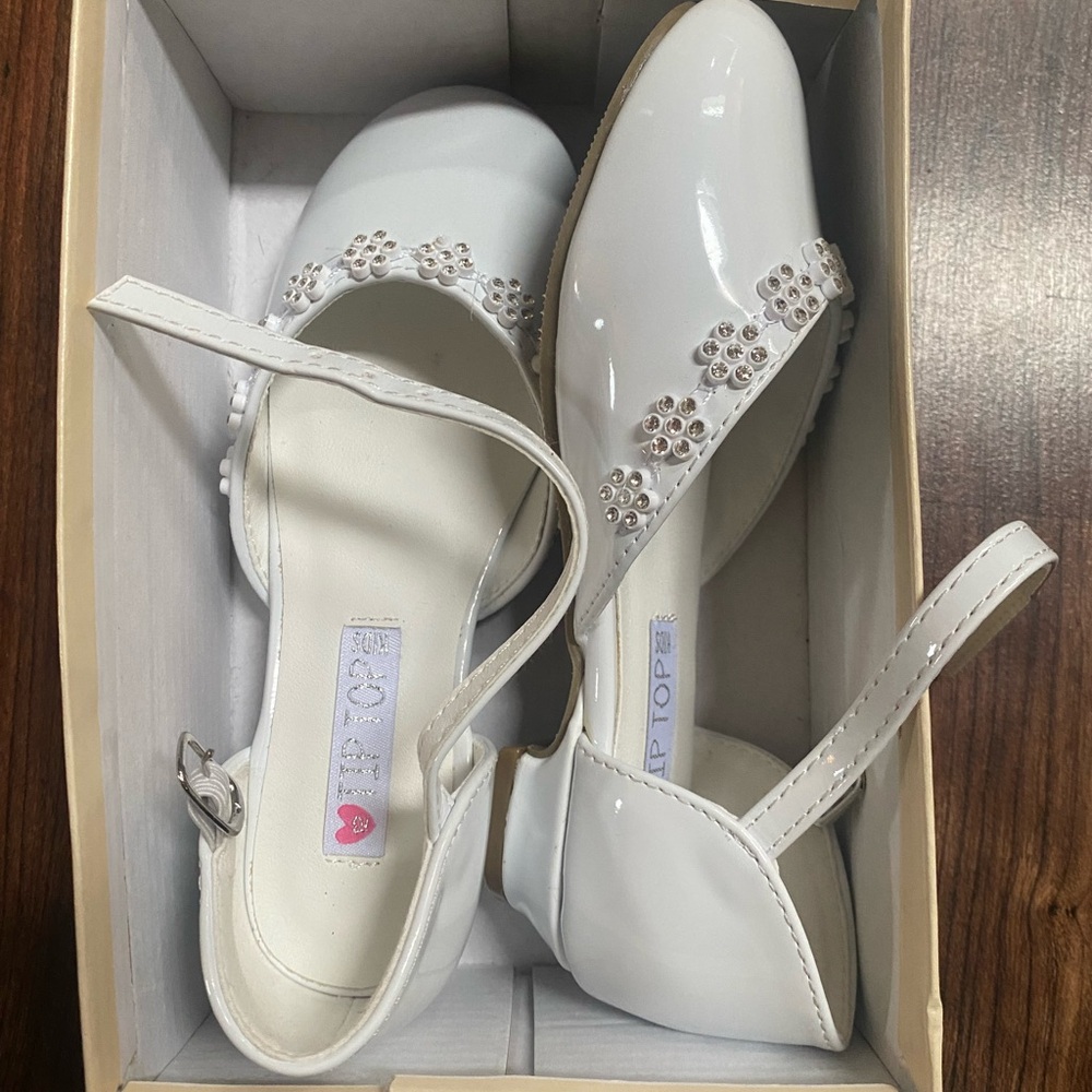**NEW** never worn communion shoes